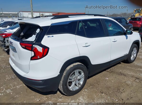 3GKALMEV5ML338496 2021 GMC TERRAIN White Rear right