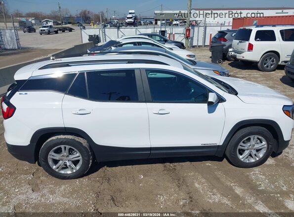 3GKALMEV5ML338496 2021 GMC TERRAIN White Rear interior view