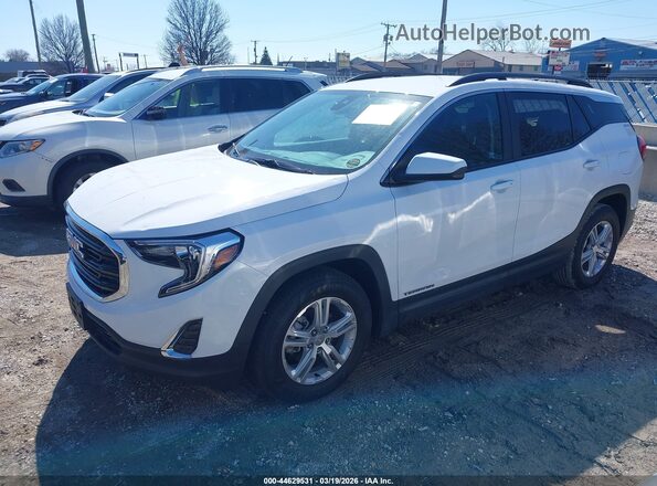 3GKALMEV5ML338496 2021 GMC TERRAIN White Front left