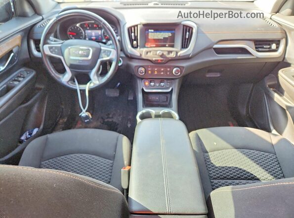 3GKALMEV6KL101710 2019 GMC TERRAIN Белый Вид панели приборов