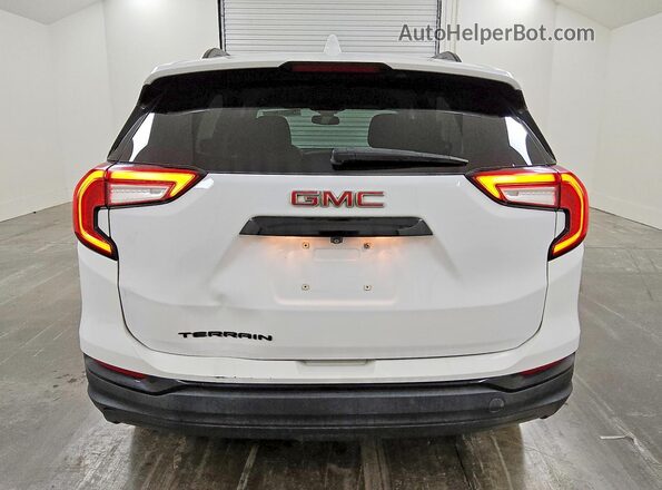 3GKALMEV6NL305394 2022 GMC TERRAIN White Rear view