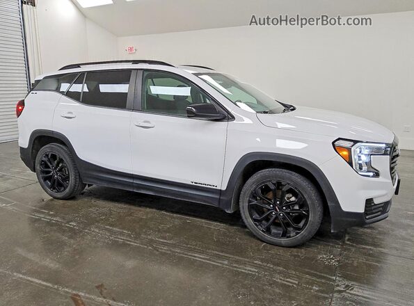 3GKALMEV6NL305394 2022 GMC TERRAIN White Front right