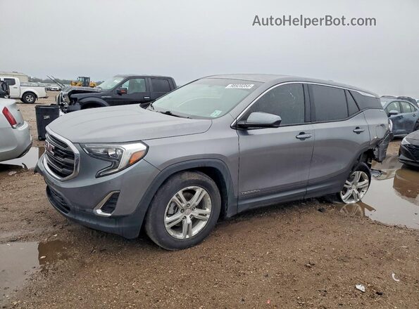 3GKALMEV7KL400221 2019 GMC TERRAIN Серый Передняя левая четверть