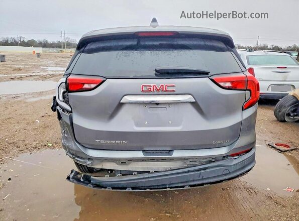 3GKALMEV7KL400221 2019 GMC TERRAIN Серый Вид сзади