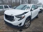2020 Gmc Terrain Fwd Sle White vin: 3GKALMEV7LL306373