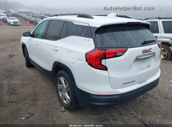3GKALMEV7LL306373 2020 GMC TERRAIN White Trasero izquierdo