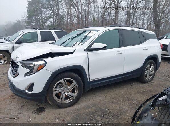 3GKALMEV7LL306373 2020 GMC TERRAIN White Vista interior trasera