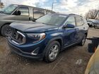 2021 Gmc Terrain Sle Синий vin: 3GKALMEV7ML323157
