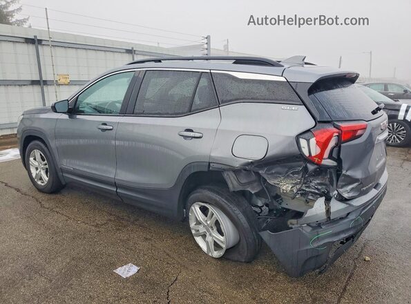 3GKALMEV7ML345367 2021 GMC TERRAIN Серый Задняя левая четверть