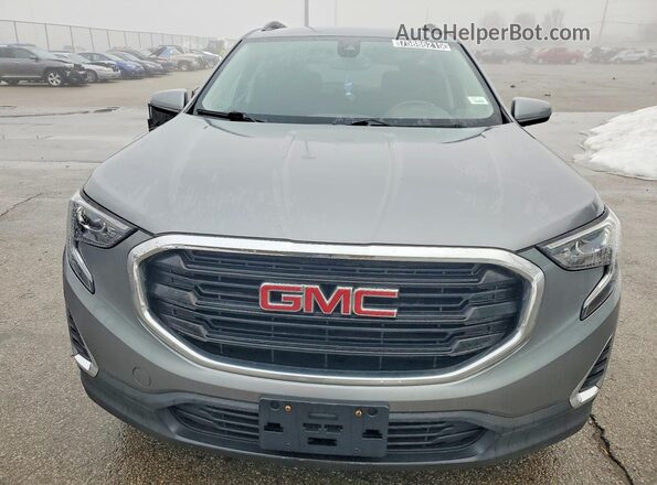 3GKALMEV7ML345367 2021 GMC TERRAIN Серый Вид спереди