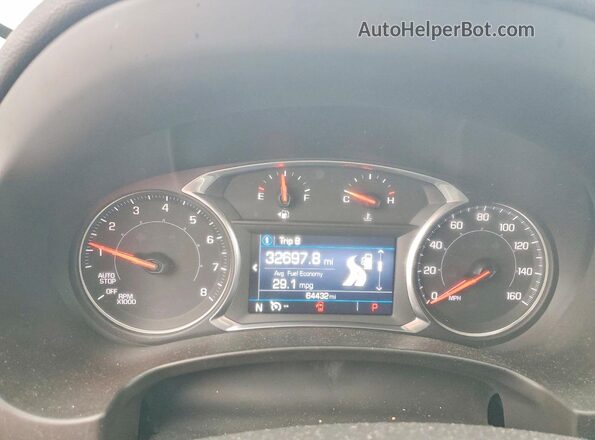 3GKALMEV7ML345367 2021 GMC TERRAIN Серый Вид щитка приборов