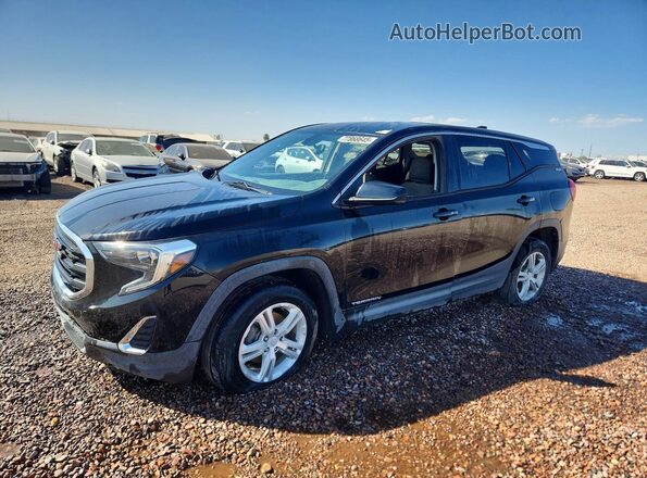 3GKALMEV8JL374162 2018 GMC TERRAIN Black Передня ліва чверть