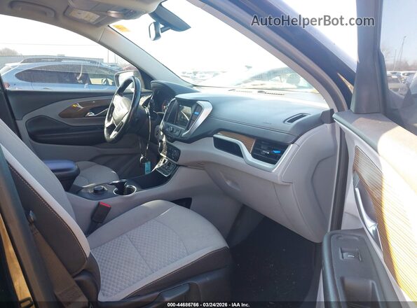 3GKALMEV8JL402669 2018 GMC TERRAIN Черный Вид салона спереди