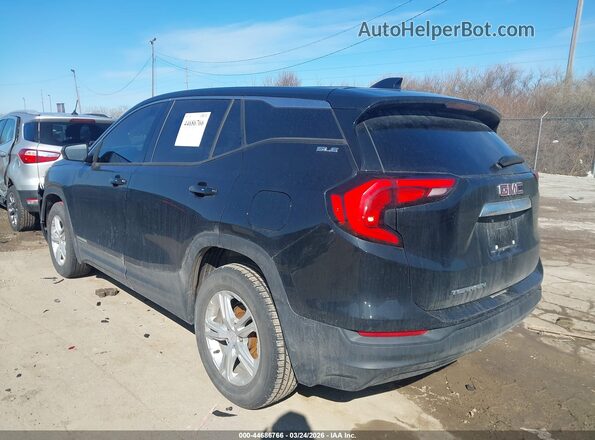 3GKALMEV8JL402669 2018 GMC TERRAIN Черный Задняя левая четверть