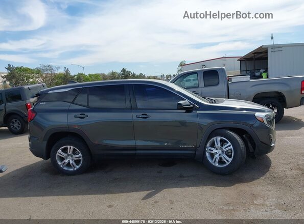 3GKALMEV9LL247844 2020 GMC TERRAIN Gray Вид задньої частини салону