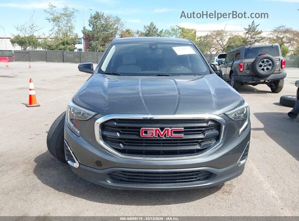 3GKALMEV9LL247844 2020 GMC TERRAIN Gray Вид щитка приладів