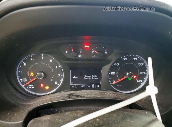 3GKALMEX3JL129626 2018 GMC TERRAIN Белый Вид щитка приборов