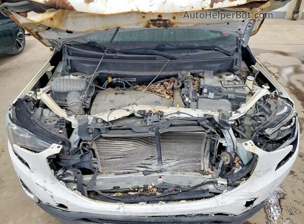 3GKALMEX3JL129626 2018 GMC TERRAIN Белый Вид задней части салона