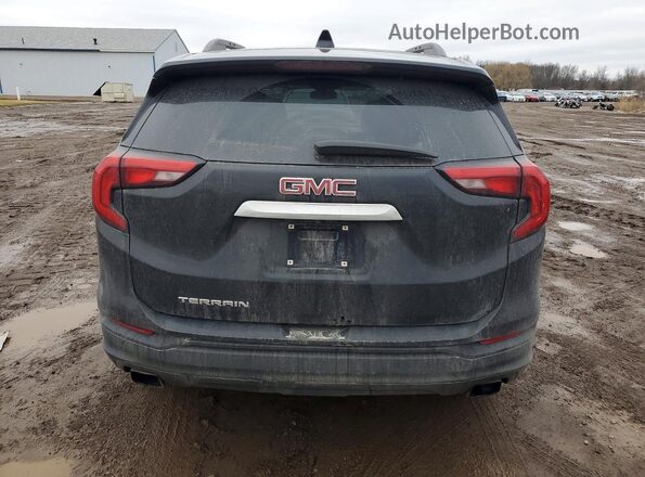 3GKALMEX4JL135709 2018 GMC TERRAIN Черный Вид сзади