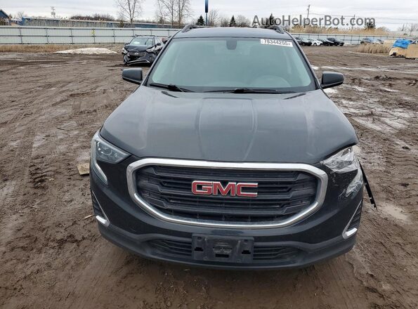 3GKALMEX4JL135709 2018 GMC TERRAIN Черный Вид спереди