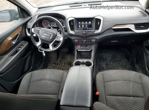 3GKALMEX4JL135709 2018 GMC TERRAIN Черный Вид панели приборов