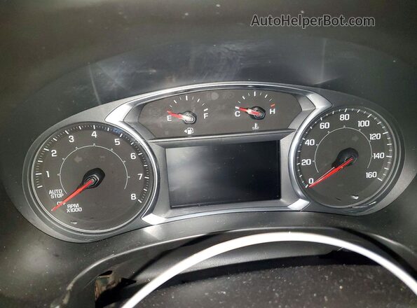 3GKALPEV0KL337898 2019 GMC TERRAIN Black Vista del cuadro de instrumentos
