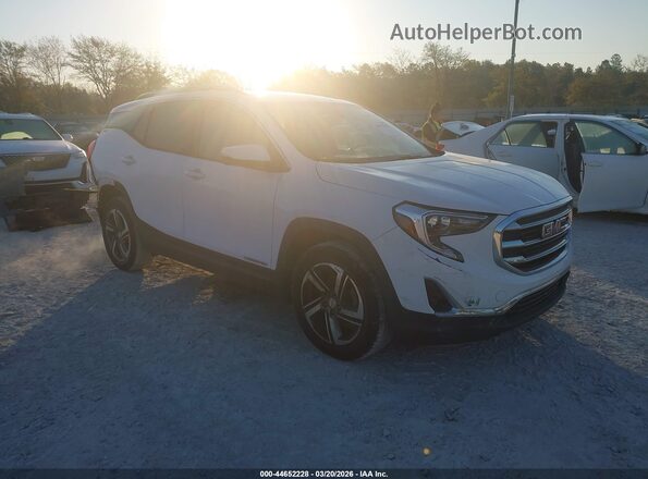 3GKALPEV0ML312521 2021 GMC TERRAIN Белый Передняя правая четверть