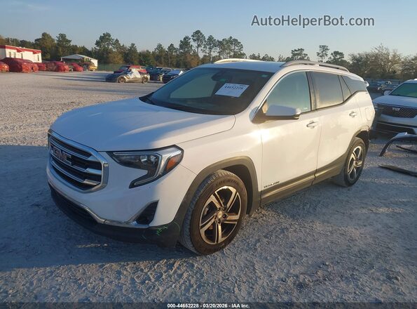 3GKALPEV0ML312521 2021 GMC TERRAIN Белый Передняя левая четверть