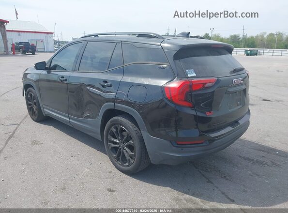 3GKALPEV1ML325858 2021 GMC TERRAIN Черный Задняя левая четверть