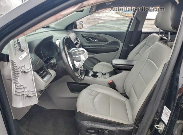 3GKALPEV2KL172324 2019 GMC TERRAIN Black Widok wnętrza z przodu