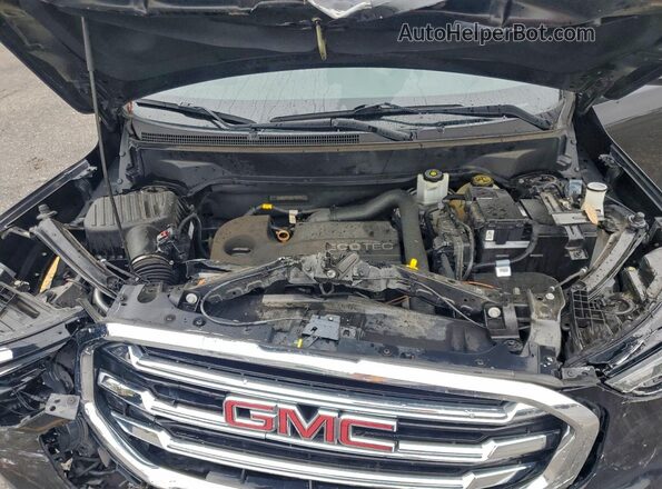 3GKALPEV2KL172324 2019 GMC TERRAIN Black Widok komory silnika