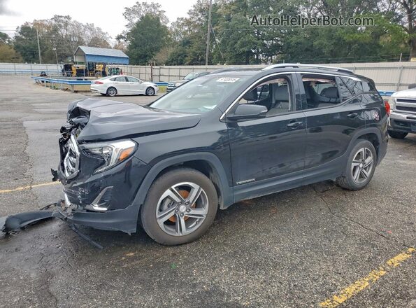 3GKALPEV2KL172324 2019 GMC TERRAIN Black Przód lewy