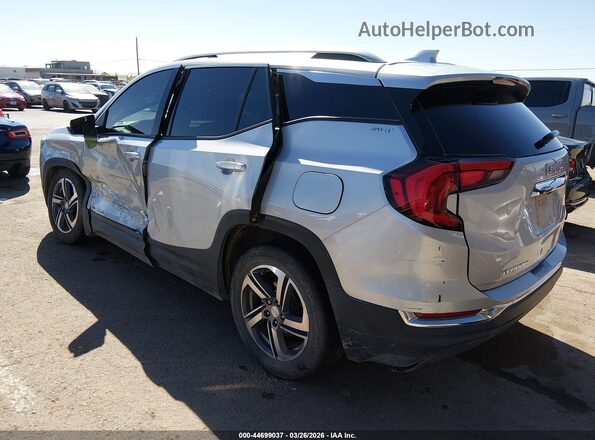 3GKALPEV2KL368716 2019 GMC TERRAIN Серебряный Задняя левая четверть