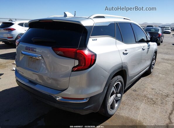 3GKALPEV2KL368716 2019 GMC TERRAIN Серебряный Задняя правая четверть