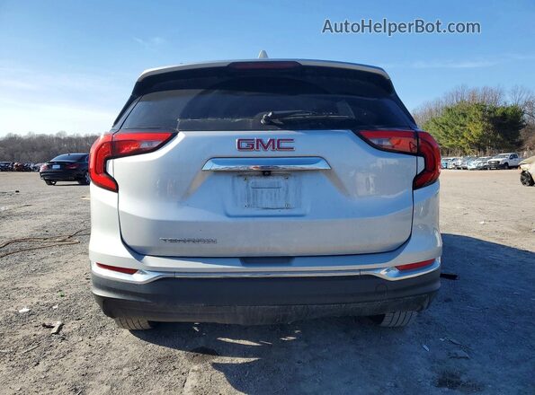 3GKALPEV3KL206755 2019 GMC TERRAIN Серебряный Вид сзади