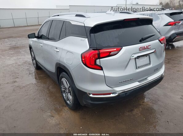 3GKALPEV6ML358077 2021 GMC TERRAIN Серебряный Задняя левая четверть