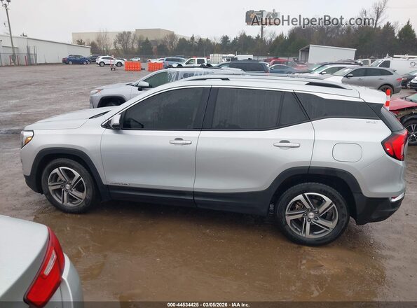 3GKALPEV6ML358077 2021 GMC TERRAIN Серебряный Панорамный вид салона 360°