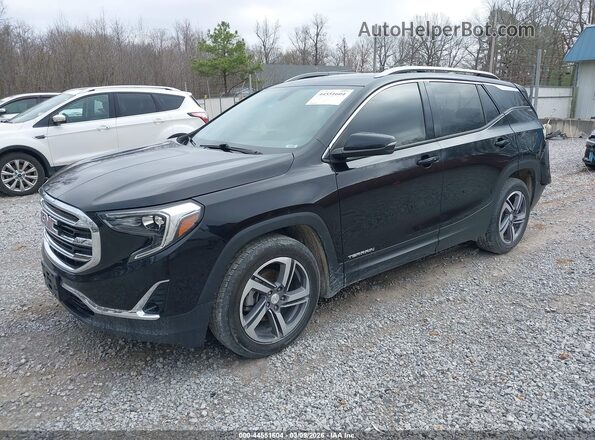 3GKALPEV7KL158936 2019 GMC TERRAIN Black Front left