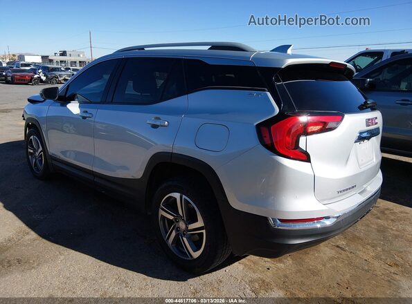 3GKALPEV7LL128191 2020 GMC TERRAIN Silver Trasero izquierdo