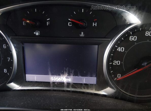 3GKALPEV7LL128191 2020 GMC TERRAIN Silver Vista de los asientos traseros