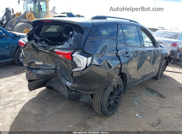 3GKALPEV8LL113232 2020 GMC TERRAIN Gray Trasero derecho