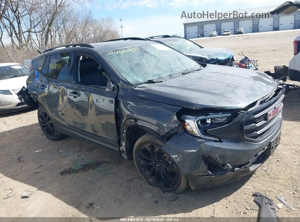 3GKALPEV8LL113232 2020 GMC TERRAIN Gray Vista frontal