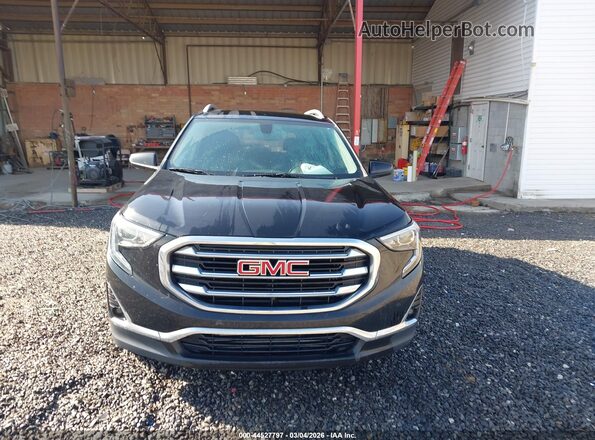 3GKALPEV9KL182607 2019 GMC TERRAIN Black Widok wnętrza z tyłu