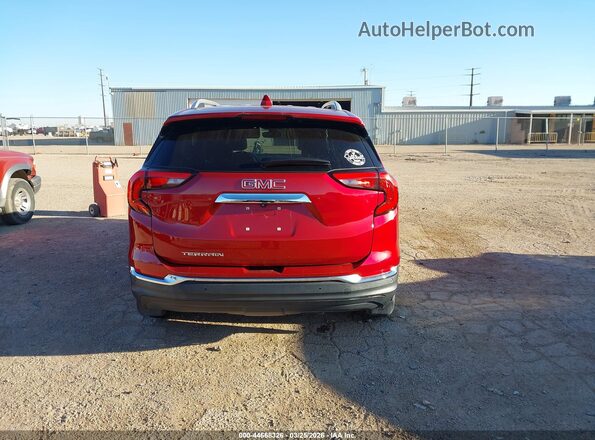 3GKALPEVXLL146801 2020 GMC TERRAIN Burgundy Vista interior de 360 grados