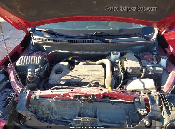 3GKALPEVXLL146801 2020 GMC TERRAIN Burgundy Vista de la etiqueta del VIN