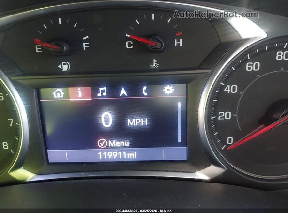 3GKALPEVXLL146801 2020 GMC TERRAIN Burgundy Vista interior trasera