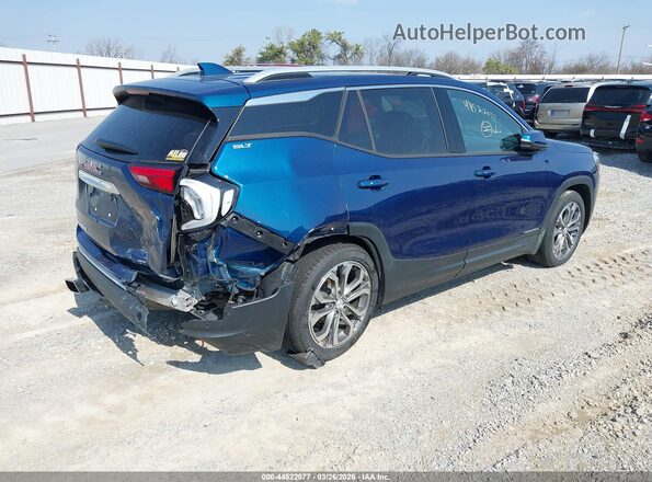 3GKALPEX2KL352825 2019 GMC TERRAIN Blue Հետևի աջ
