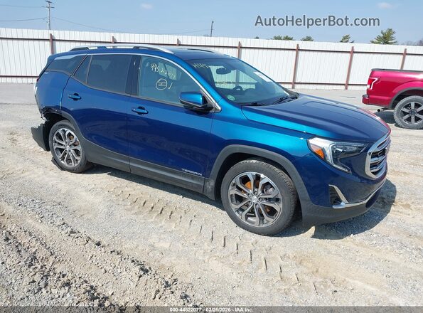 3GKALPEX2KL352825 2019 GMC TERRAIN Blue Առջևի աջ