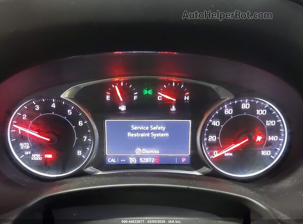 3GKALPEX2KL352825 2019 GMC TERRAIN Blue Հետևի նստատեղերի տեսք