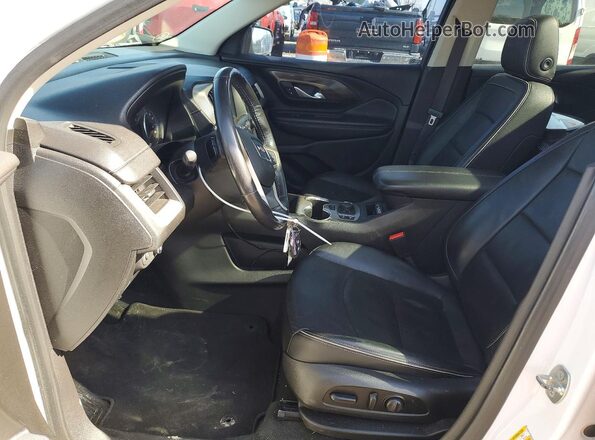 3GKALSEX6JL232138 2018 GMC TERRAIN Белый Вид салона спереди